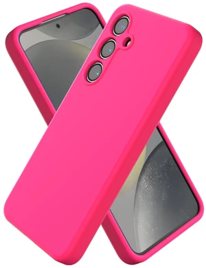 Liquid Silicone Case for Samsung Galaxy S23 FE, Hot Pink | Soft Liquid Silicone, Raised Camera Lens Protection, Multiple Neon Bright Colors, Microfiber Lining, Smooth Grip, Slim Fit Liquid Silicone Case for Samsung Galaxy S23 FE, Hot Pink | Soft Liquid Silicone, Raised Camera Lens Protection, Multiple Neon Bright Colors, Microfiber Lining, Smooth Grip, Slim Fit