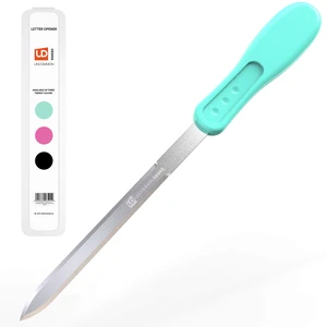 Envelope Letter Opener, Mint Green, 1 Pieces | Durable Sharp Edge, Ergonomic Grip Handle, Opens Mail with Ease Envelope Letter Opener, Mint Green, 1 Pieces | Durable Sharp Edge, Ergonomic Grip Handle, Opens Mail with Ease