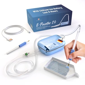 Electric Diamond Painting Pen Wireless Vacuum Diamond Art Pen, Waxless Diamond Painting Tool Kit with Pump & Accessories for Fast & Easy Diamond Art, AB Stones Compatible (Blue, 2 Gear) Electric Diamond Painting Pen Wireless Vacuum Diamond Art Pen, Waxless Diamond Painting Tool Kit with Pump & Accessories for Fast & Easy Diamond Art, AB Stones Compatible (Blue, 2 Gear)