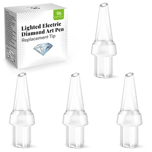 4Pcs Replacement Tips for Electric Diamond Painting Pen | 4pcs Single Tips, For Electric Diamond Painting Pen with Light 4Pcs Replacement Tips for Electric Diamond Painting Pen | 4pcs Single Tips, For Electric Diamond Painting Pen with Light