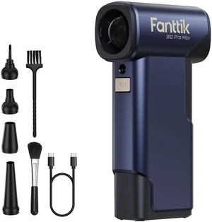 B10 Pro Max Electric Air Duster with Powerbank Function (Navy Blue) | 130000RPM Brushless Motor, 6-Speed Adjustable, One-tap Booster, 28.8Wh Rechargeable, Electric Duster for PC, Car, Desk-Setup B10 Pro Max Electric Air Duster with Powerbank Function (Navy Blue) | 130000RPM Brushless Motor, 6-Speed Adjustable, One-tap Booster, 28.8Wh Rechargeable, Electric Duster for PC, Car, Desk-Setup