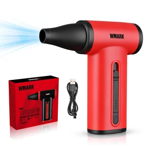 Compressed Air Duster Rechargeable Cordless Handheld Mini Blower | 130000 RPM Brushless Motor Stepless Control, 33m/s Wind Speed-Electric Air Duster for PC, Keyboard, Home, Car NG-TB001(Red) Compressed Air Duster Rechargeable Cordless Handheld Mini Blower | 130000 RPM Brushless Motor Stepless Control, 33m/s Wind Speed-Electric Air Duster for PC, Keyboard, Home, Car NG-TB001(Red)