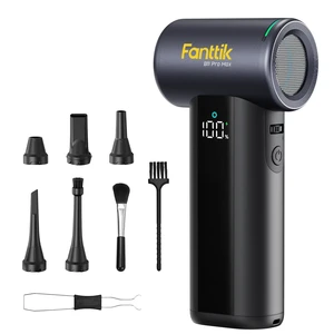 B11 Pro Max Electric Air Duster with Powerbank Function (Black) | 150000RPM Brushless Motor, 100-Speed Adjustable, One-Tap Booster, 28.08Wh Rechargeable Battery, for PC, Car Detailing & Home B11 Pro Max Electric Air Duster with Powerbank Function (Black) | 150000RPM Brushless Motor, 100-Speed Adjustable, One-Tap Booster, 28.08Wh Rechargeable Battery, for PC, Car Detailing & Home