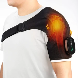 Shoulder Heating Pad with Massage, Cordless Heated Shoulder Wrap for Pain Relief, FSA Eligible HSA Rotator Cuff Heating Pad with Vibration for Frozen Shoulder Shoulder Heating Pad with Massage, Cordless Heated Shoulder Wrap for Pain Relief, FSA Eligible HSA Rotator Cuff Heating Pad with Vibration for Frozen Shoulder