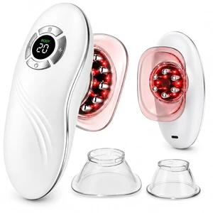 5-in-1 Body Sculpting Machine, Cupping & Gua Sha Massager | Lymphatic Drainage Massager, Cellulite Care, Microcurrent, Red Light, Heat, Face & Body, Rechargeable, LED Display 5-in-1 Body Sculpting Machine, Cupping & Gua Sha Massager | Lymphatic Drainage Massager, Cellulite Care, Microcurrent, Red Light, Heat, Face & Body, Rechargeable, LED Display
