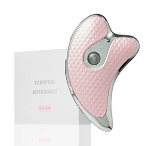 Gua Sha Facial Massager for Lymphatic Drainage, Face, Neck & Body Scraping Tool, Heated Electric Portable Face Lift Beauty Device, Jawline Shaper, Double Chin Reducer for Firming & Contouring Gua Sha Facial Massager for Lymphatic Drainage, Face, Neck & Body Scraping Tool, Heated Electric Portable Face Lift Beauty Device, Jawline Shaper, Double Chin Reducer for Firming & Contouring