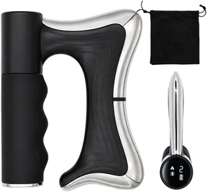 Heated Muscle Scraper Tool, Electric Gua Sha Massage Tool with Heating & Vibration, Ergonomic Fascia Release Massager, 3 Adjustable Intensity Levels with LED Display for Full Heated Muscle Scraper Tool, Electric Gua Sha Massage Tool with Heating & Vibration, Ergonomic Fascia Release Massager, 3 Adjustable Intensity Levels with LED Display for Full