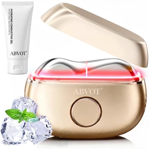 Red Light Gua Sha Tool for Face with 7 Light Modes, Heat & Cooling | Electric Gua Sha & Face Massager for Daily Skincare, Facial Massage & At-Home Care Red Light Gua Sha Tool for Face with 7 Light Modes, Heat & Cooling | Electric Gua Sha & Face Massager for Daily Skincare, Facial Massage & At-Home Care