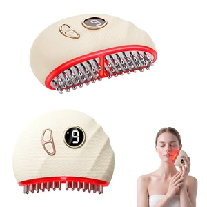Electric Gua Sha Tool for Face & Neck with Heat, Vibration & LED | Facial sculpting, jawline care, cheek massage, eye puffiness, neck care, serum routine and daily at-home skincare Electric Gua Sha Tool for Face & Neck with Heat, Vibration & LED | Facial sculpting, jawline care, cheek massage, eye puffiness, neck care, serum routine and daily at-home skincare