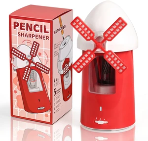 Fully Automatic Rechargeable Electric Pencil Sharpener,Auto in & Out | Fast Sharpening, 5 Adjustable Sharpness Modes, Compatible with 6-12mm Pencils, for Home, Office and Classroom Fully Automatic Rechargeable Electric Pencil Sharpener,Auto in & Out | Fast Sharpening, 5 Adjustable Sharpness Modes, Compatible with 6-12mm Pencils, for Home, Office and Classroom