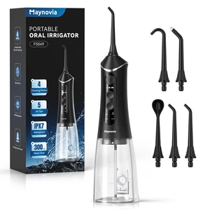 Cordless Water Flosser for Teeth, U-Shaped Tip, 300ml Tank, 5 Tips | Inside-out cleaning, inner tooth surfaces, 4 modes, 3 pressure levels, IPX7-rated, up to 30 days per charge, braces, travel Cordless Water Flosser for Teeth, U-Shaped Tip, 300ml Tank, 5 Tips | Inside-out cleaning, inner tooth surfaces, 4 modes, 3 pressure levels, IPX7-rated, up to 30 days per charge, braces, travel