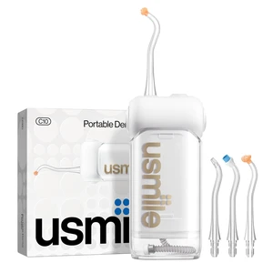 C10 Portable Water Flosser for Travel, 95-Day Battery, IPX7, White | 180ml Tank, 4 Modes, 360° Nozzle, Cordless Oral Irrigator for Braces, Implants & Sensitive Teeth, Teeth Cleaner C10 Portable Water Flosser for Travel, 95-Day Battery, IPX7, White | 180ml Tank, 4 Modes, 360° Nozzle, Cordless Oral Irrigator for Braces, Implants & Sensitive Teeth, Teeth Cleaner