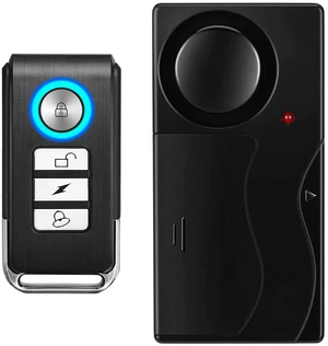 110db Motorcycle Alarm with Remote Control Wireless Vibration Anti-Theft Bike/Motorbike/Vehicle Security Alarms, Door and Window Alarm 110db Motorcycle Alarm with Remote Control Wireless Vibration Anti-Theft Bike/Motorbike/Vehicle Security Alarms, Door and Window Alarm