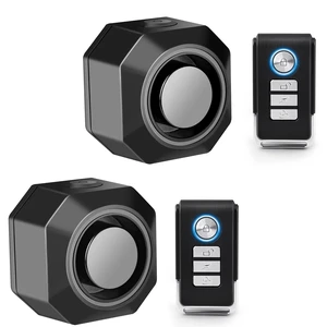 110dB Bike Alarm with Seatpost Bracket, USB-C Recharge with Remote | 3 Ringtone & 3 Volume & 7 Sensitivity Adjustable, IP65 Waterproof, 229FT Wireless Range, Anti-Theft Vibration, 2 Pack 110dB Bike Alarm with Seatpost Bracket, USB-C Recharge with Remote | 3 Ringtone & 3 Volume & 7 Sensitivity Adjustable, IP65 Waterproof, 229FT Wireless Range, Anti-Theft Vibration, 2 Pack