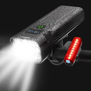 10000 Lumen Super Bright Bike Light 8 LEDs 5 Modes USB Rechargeable Bike Headlights 360° Rotatable Waterproof Bicycle Headlight Runtime 38+Hrs Digital Display Bike Lights for Night Riding,Taillight 10000 Lumen Super Bright Bike Light 8 LEDs 5 Modes USB Rechargeable Bike Headlights 360° Rotatable Waterproof Bicycle Headlight Runtime 38+Hrs Digital Display Bike Lights for Night Riding,Taillight
