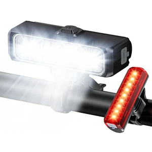 Bike Lights for Night Riding, 1500 Lumen Super Bright & Wide Beam Bicycle Headlight, 4+5 Modes 2600mAh USB Rechargeable Bike Light Set, IP65 Waterproof Light Bar for Ebike MTB Scooter Bike Lights for Night Riding, 1500 Lumen Super Bright & Wide Beam Bicycle Headlight, 4+5 Modes 2600mAh USB Rechargeable Bike Light Set, IP65 Waterproof Light Bar for Ebike MTB Scooter