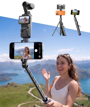 Tripod for iPhone 18 Pro Max 8K Video Selfie Stick with Remote 67" | Content creator essentials: selfie stick tripod with remote & selfie stick for Android 67" full size tripod for Samsung S26 Tripod for iPhone 18 Pro Max 8K Video Selfie Stick with Remote 67" | Content creator essentials: selfie stick tripod with remote & selfie stick for Android 67" full size tripod for Samsung S26