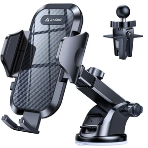 Car Phone Holder, 2026 Military-Grade 89lbs Strongest Suction Phone Holders for Your Car Dashboard/Windshield/Vent Easy Clamp Car Phone Mount Stand for iPhone 17 16 15 14 13 Pro Max Samsung Car Phone Holder, 2026 Military-Grade 89lbs Strongest Suction Phone Holders for Your Car Dashboard/Windshield/Vent Easy Clamp Car Phone Mount Stand for iPhone 17 16 15 14 13 Pro Max Samsung