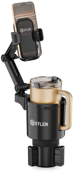 Cup Holder Phone Holder for Car, 2 in 1 Cup Holder Phone Mount | Long-Arm Supports 360° Rotation, Adjustable Base, Car Phone Holder Compatible with All Cell Phones| Anti-Slip&No Shake Design Cup Holder Phone Holder for Car, 2 in 1 Cup Holder Phone Mount | Long-Arm Supports 360° Rotation, Adjustable Base, Car Phone Holder Compatible with All Cell Phones| Anti-Slip&No Shake Design