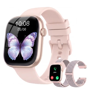 Smart Watch for Women, Bluetooth Answer/Make Calls, 1.83"HD Screen, 2 Bands Smart Watch for Women, Bluetooth Answer/Make Calls, 1.83"HD Screen, 2 Bands