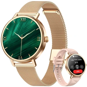 Smart Watches for Women Android/iPhone,Answer/Make Calls,1.26''HD Fitness Watch with AI Voice/Heart Rate/SpO2/Sleep Monitor/2 Bands, 100+ Sports Modes, IP68 Waterproof Smartwatch Smart Watches for Women Android/iPhone,Answer/Make Calls,1.26''HD Fitness Watch with AI Voice/Heart Rate/SpO2/Sleep Monitor/2 Bands, 100+ Sports Modes, IP68 Waterproof Smartwatch