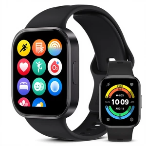 Redmi Watch 6 Active Smart Watch AMOLED 18-Day Battery Black | Bluetooth calling, heart rate and SpO recording, sleep tracking, IP68 water resistance, slim flat-edge design Redmi Watch 6 Active Smart Watch AMOLED 18-Day Battery Black | Bluetooth calling, heart rate and SpO recording, sleep tracking, IP68 water resistance, slim flat-edge design