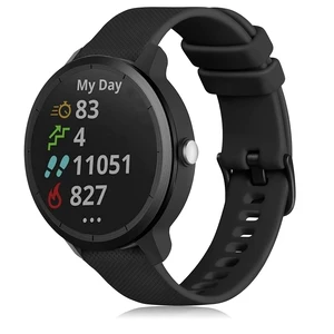 Compatible with Garmin Vivoactive 5 Watch Bands/Garmin Vivoactive 3 Watch Bands,20mm Silicone Band for Vivoactive 3 Music/Vivomove Sport,Forerunner 645/245 Music Smartwatch Women Men Black Compatible with Garmin Vivoactive 5 Watch Bands/Garmin Vivoactive 3 Watch Bands,20mm Silicone Band for Vivoactive 3 Music/Vivomove Sport,Forerunner 645/245 Music Smartwatch Women Men Black