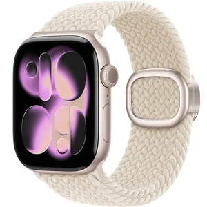 Compatible with Apple Watch Bands for Women Men Braided Stretchy Band | Soft Nylon Magnetic 38mm 40mm 41mm 42mm 44mm 45mm 46mm 49mm, Solo Loop for iWatch Series 11 10 9 8 7 6 5 4 3 2 1 SE Ultra Compatible with Apple Watch Bands for Women Men Braided Stretchy Band | Soft Nylon Magnetic 38mm 40mm 41mm 42mm 44mm 45mm 46mm 49mm, Solo Loop for iWatch Series 11 10 9 8 7 6 5 4 3 2 1 SE Ultra