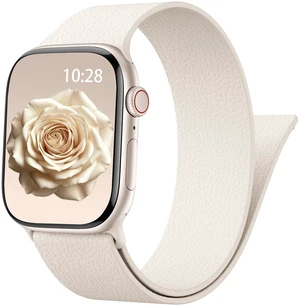 Magnetic Silicone Band for Apple Watch Bands 38mm 40mm 41mm 42mm Women Men | Patented Pebble Grain Band, Soft, Waterproof, Solo Loop Sport Strap for iWatch Series 11 10 9 8 7 6 5 4 3 2 1 SE,Starlight Magnetic Silicone Band for Apple Watch Bands 38mm 40mm 41mm 42mm Women Men | Patented Pebble Grain Band, Soft, Waterproof, Solo Loop Sport Strap for iWatch Series 11 10 9 8 7 6 5 4 3 2 1 SE,Starlight
