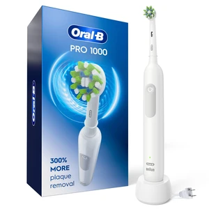 Pro 1000 Rechargeable Electric Toothbrush, White Pro 1000 Rechargeable Electric Toothbrush, White