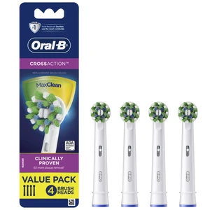CrossAction Electric Toothbrush Replacement Brush Heads Refill, 4ct CrossAction Electric Toothbrush Replacement Brush Heads Refill, 4ct