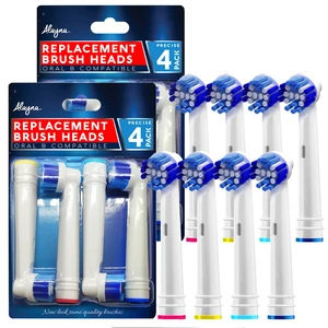 Toothbrush Heads Compatible with Oral-B, Precision Style, 8 Pack | Replacement Brush Head Refills Compatible with Braun Oral-B Pro 1000, 3000, 5000, 7000, 8000, 9600 and Most Click-On Handles Toothbrush Heads Compatible with Oral-B, Precision Style, 8 Pack | Replacement Brush Head Refills Compatible with Braun Oral-B Pro 1000, 3000, 5000, 7000, 8000, 9600 and Most Click-On Handles