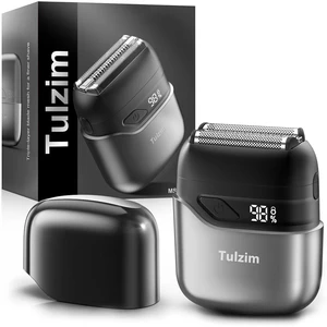 Electric Foil Shaver: 3D Blades & IPX7 Waterproof, Light Grey | Electric Razors for Men with LED Display: 100-Min Runtime, USB-C Fast Charge - Face Shaver with Travel Lock for Beard Electric Foil Shaver: 3D Blades & IPX7 Waterproof, Light Grey | Electric Razors for Men with LED Display: 100-Min Runtime, USB-C Fast Charge - Face Shaver with Travel Lock for Beard