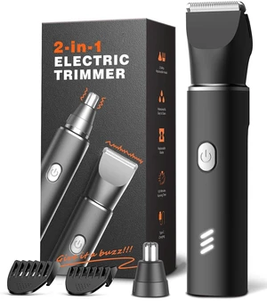 Manscape Body Hair Trimmer for Men, Waterproof Groin Trimmer, Electric Razor Ball Shaver for Chest Pubic Leg Arm Underarm Back Nose, Rechargeable Wet/Dry Groomer, Black Manscape Body Hair Trimmer for Men, Waterproof Groin Trimmer, Electric Razor Ball Shaver for Chest Pubic Leg Arm Underarm Back Nose, Rechargeable Wet/Dry Groomer, Black