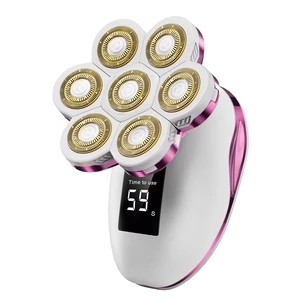 Electric Razors for Women, 20K Gold Plated Blades, Sensitive Skin | 7D Floating Blade Head, IPX8 Waterproof, 120 Mins Runtime, USB-C Fast Charging, for Face, Legs, Arms, Bikini Area Electric Razors for Women, 20K Gold Plated Blades, Sensitive Skin | 7D Floating Blade Head, IPX8 Waterproof, 120 Mins Runtime, USB-C Fast Charging, for Face, Legs, Arms, Bikini Area