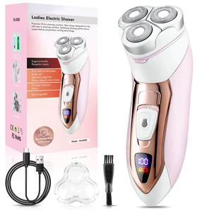 Electric Razors for Women, LED Display Shaver Waterproof Shaver for Women | Wet & Dry Body Face Legs Underarms and Bikini Area, Pop-Up Trimmer, Painless Lady Shaver for Sensitive, Gifts for Women Electric Razors for Women, LED Display Shaver Waterproof Shaver for Women | Wet & Dry Body Face Legs Underarms and Bikini Area, Pop-Up Trimmer, Painless Lady Shaver for Sensitive, Gifts for Women