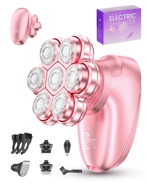 5-in-1 Electric Razors for Women, 7D Electric Shavers for Womens Full Body Legs, IPX7 Waterproof Wet Dry Travel Bikini Trimmers for Lady Face Bikini Arms Underarms 5-in-1 Electric Razors for Women, 7D Electric Shavers for Womens Full Body Legs, IPX7 Waterproof Wet Dry Travel Bikini Trimmers for Lady Face Bikini Arms Underarms