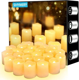 Flameless Votive Candles,50 Pack Flickering Electric Fake Battery Operated LED Candles,200+Hour Long Lasting LED Tea Lights for Wedding,Halloween,Christmas,Party and Holiday Decoration Flameless Votive Candles,50 Pack Flickering Electric Fake Battery Operated LED Candles,200+Hour Long Lasting LED Tea Lights for Wedding,Halloween,Christmas,Party and Holiday Decoration