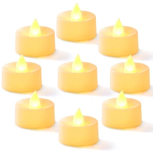24-Pack Flameless Tea Lights Candles Battery Operated, 200+ Hours | Flickering LED Tealights for Halloween Parties, Rustic Fall Weddings, Fireplace Mantels, Prayer Altars and Christmas Villages 24-Pack Flameless Tea Lights Candles Battery Operated, 200+ Hours | Flickering LED Tealights for Halloween Parties, Rustic Fall Weddings, Fireplace Mantels, Prayer Altars and Christmas Villages