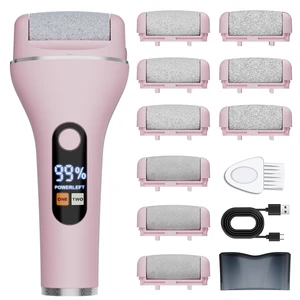 Electric Callus Remover for Feet, Rechargeable Portable Electronic Foot Callus Remover 2-in-1 Wet/Dry Foot Scrubber Electric Toot File for Hard Cracked Dry Dead SkinPink Electric Callus Remover for Feet, Rechargeable Portable Electronic Foot Callus Remover 2-in-1 Wet/Dry Foot Scrubber Electric Toot File for Hard Cracked Dry Dead SkinPink