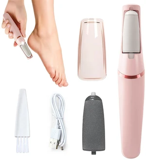 Electric Callus Removers for Feet, Upgraded Electric Foot Callus Remover, Rechargeable Portable Electronic Foot File Pedicure Tools, Feet Care for Dry&Dead Skin for Feet & Hands (Pink) Electric Callus Removers for Feet, Upgraded Electric Foot Callus Remover, Rechargeable Portable Electronic Foot File Pedicure Tools, Feet Care for Dry&Dead Skin for Feet & Hands (Pink)