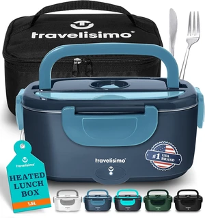 Electric Lunch Box for Adults 100W Heated Lunch Box For Men 1.5L Stainless Steel Portable Food Warmer, 12/24/110V for Travel & Work, Loncheras Electricas Para Calentar almuerzo Electric Lunch Box for Adults 100W Heated Lunch Box For Men 1.5L Stainless Steel Portable Food Warmer, 12/24/110V for Travel & Work, Loncheras Electricas Para Calentar almuerzo