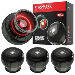 4 Pack Smart Cupping Set with Red Light, Heat & Dynamic Suction,Cupping Therapy Massager with One-Touch Control, Portable Muscle Relaxation Tool 4 Pack Smart Cupping Set with Red Light, Heat & Dynamic Suction,Cupping Therapy Massager with One-Touch Control, Portable Muscle Relaxation Tool