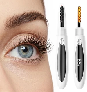 Heated Eyelash Curler,Portable Eyelash Curlers, Gift for Women | 3 Modes, LED Display with temperature indicator strip, 24H Long-Lasting Curling, 9s Fast Heating, Protecting Eyelashes Heated Eyelash Curler,Portable Eyelash Curlers, Gift for Women | 3 Modes, LED Display with temperature indicator strip, 24H Long-Lasting Curling, 9s Fast Heating, Protecting Eyelashes