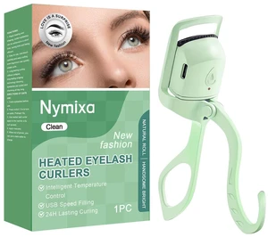 Heated Eyelash Curler, Rechargeable Electric Lash Curler for Women, Fast Heat up, Safe Anti-Burn Eye Lash Curler, Temperature Control, Portable Makeup Tool Heated Eyelash Curler, Rechargeable Electric Lash Curler for Women, Fast Heat up, Safe Anti-Burn Eye Lash Curler, Temperature Control, Portable Makeup Tool