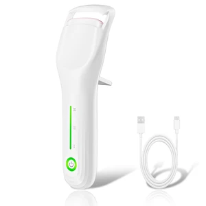 Heated Eyelash Curler, 30s Fast Heating Electric Lash Curler | 3 Temp Modes, Silicone Pad, Long-Lasting Natural C Curl, Travel-Friendly Type-C Rechargeable, Pink Heated Eyelash Curler, 30s Fast Heating Electric Lash Curler | 3 Temp Modes, Silicone Pad, Long-Lasting Natural C Curl, Travel-Friendly Type-C Rechargeable, Pink