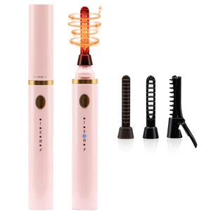 Heated Eyelash Curler | 10s Fast Heating 3 Temp Settings, 3 Interchangeable Heads, USB Rechargeable Electric Lash Curler for Long Lasting Curl Heated Eyelash Curler | 10s Fast Heating 3 Temp Settings, 3 Interchangeable Heads, USB Rechargeable Electric Lash Curler for Long Lasting Curl
