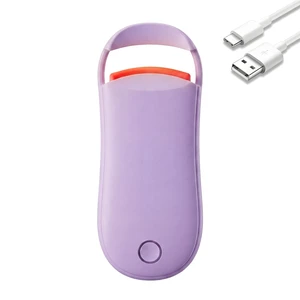 Electric Eyelash Curlerwith Heat-Sensitive Silicone Pad & LED Lights, Type-C Rechargeable Eyelash Curler Mini,5S Heat 3S Style 24H Lift for Long-Lasting Natural Effortless Curves Electric Eyelash Curlerwith Heat-Sensitive Silicone Pad & LED Lights, Type-C Rechargeable Eyelash Curler Mini,5S Heat 3S Style 24H Lift for Long-Lasting Natural Effortless Curves