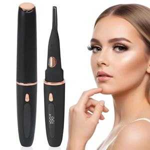 USB-Rechargeable Heated Eyelash Curler with LED Display - 3 Temp Settings, Mini Design, Safe Curling for Long-Lasting Natural Lashes USB-Rechargeable Heated Eyelash Curler with LED Display - 3 Temp Settings, Mini Design, Safe Curling for Long-Lasting Natural Lashes