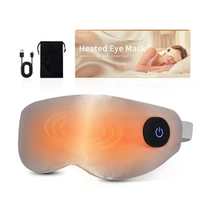 Heated Eye Mask for Dry Eyes, Cordless Sleep Mask with Warm Compress | 100% Mulberry Silk, Rechargeable, Graphene Heating, 3 Heat Levels, Auto Shut-off, Washable, for Eye Relief Heated Eye Mask for Dry Eyes, Cordless Sleep Mask with Warm Compress | 100% Mulberry Silk, Rechargeable, Graphene Heating, 3 Heat Levels, Auto Shut-off, Washable, for Eye Relief